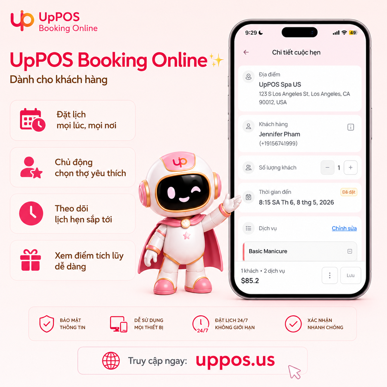 Booking